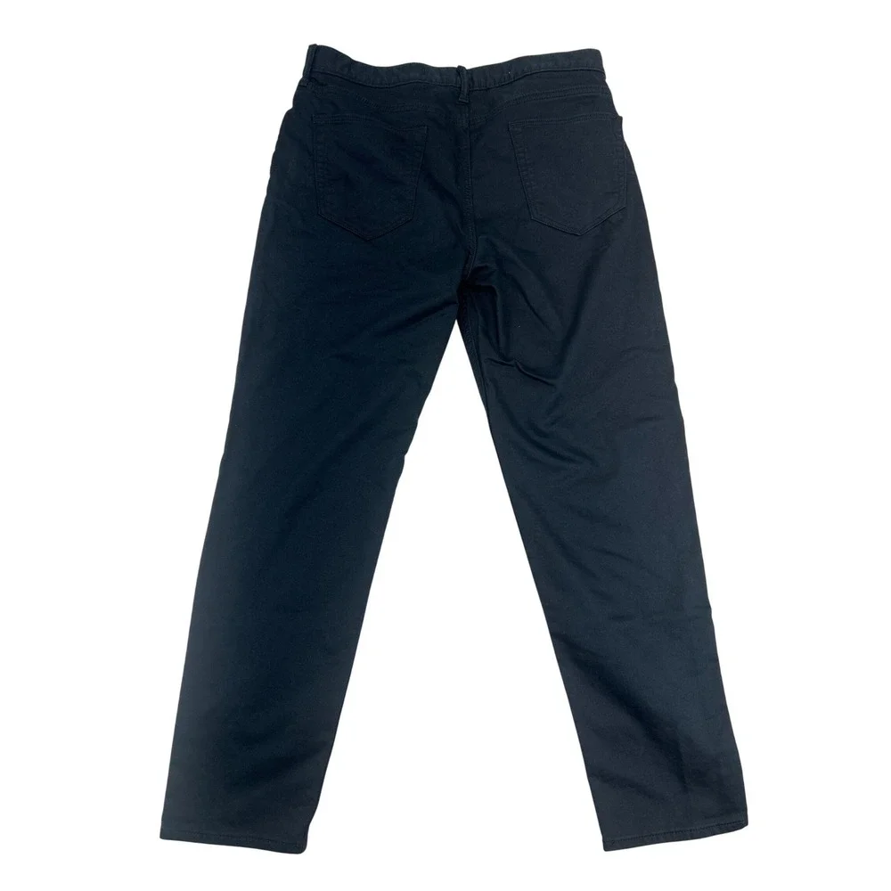 Banana Republic Travel Jean Mens 35x32 Black Athletic Fit Stretch Pants Classic